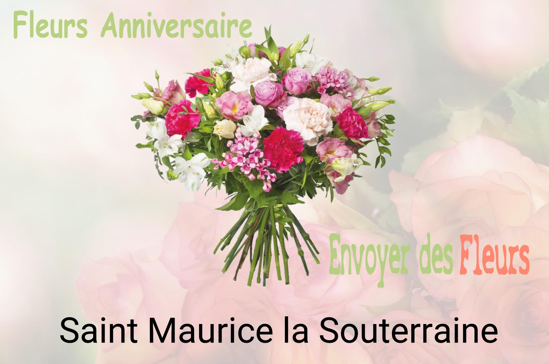 Bouquet de fleurs d’anniversaire livré à Saint-Maurice-la-Souterraine
